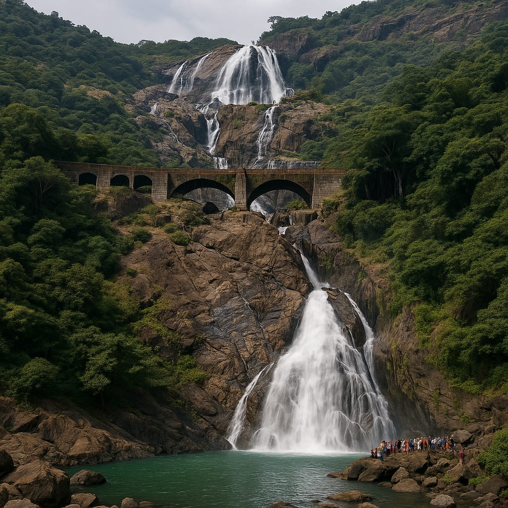 Dudhsagar waterfall Trip